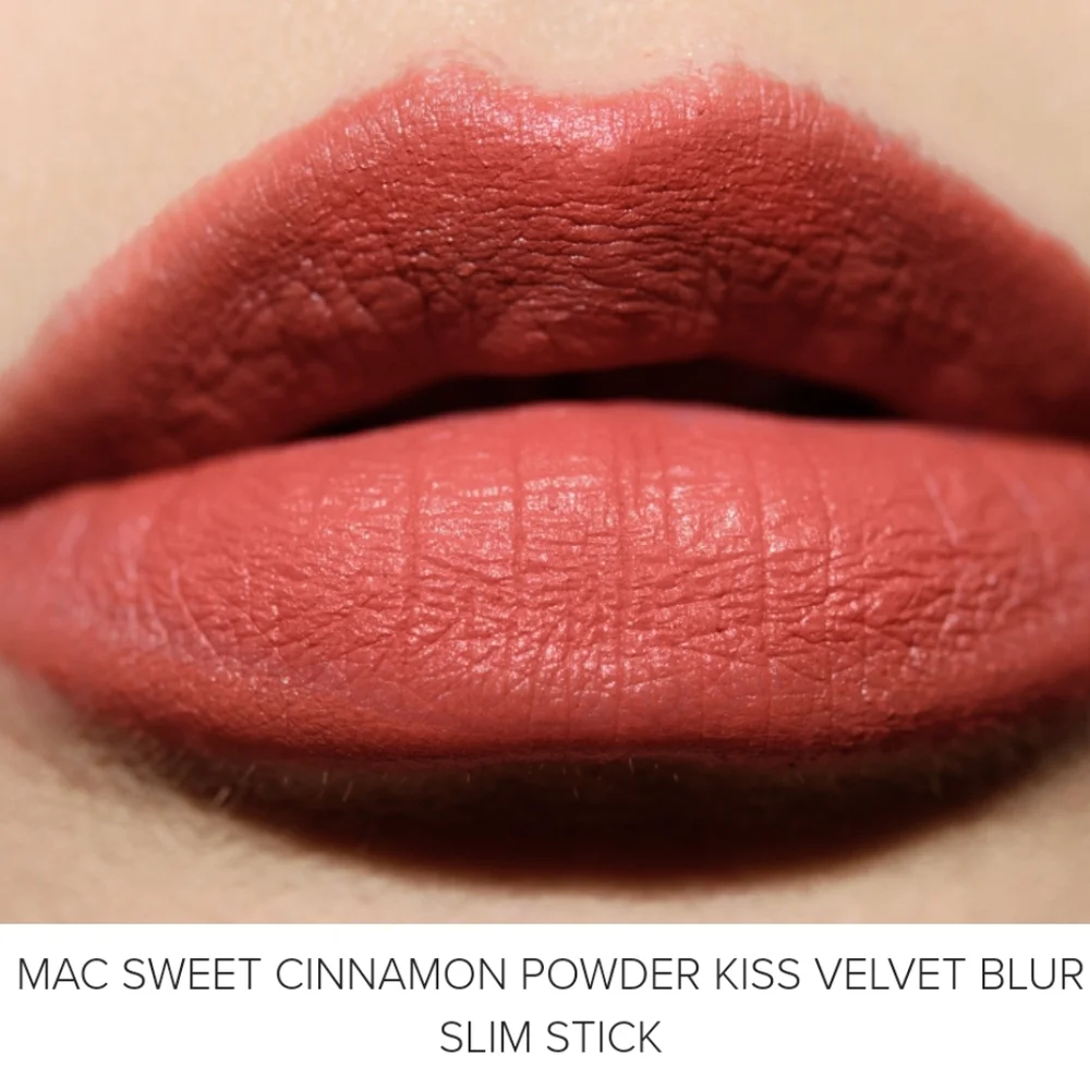 ❇️🧚‍♀️SWEET CINNAMON Mac DISCONT Powder Kiss Slim Stick NWT